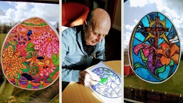 Easter arts and crafts at Uddingston care home